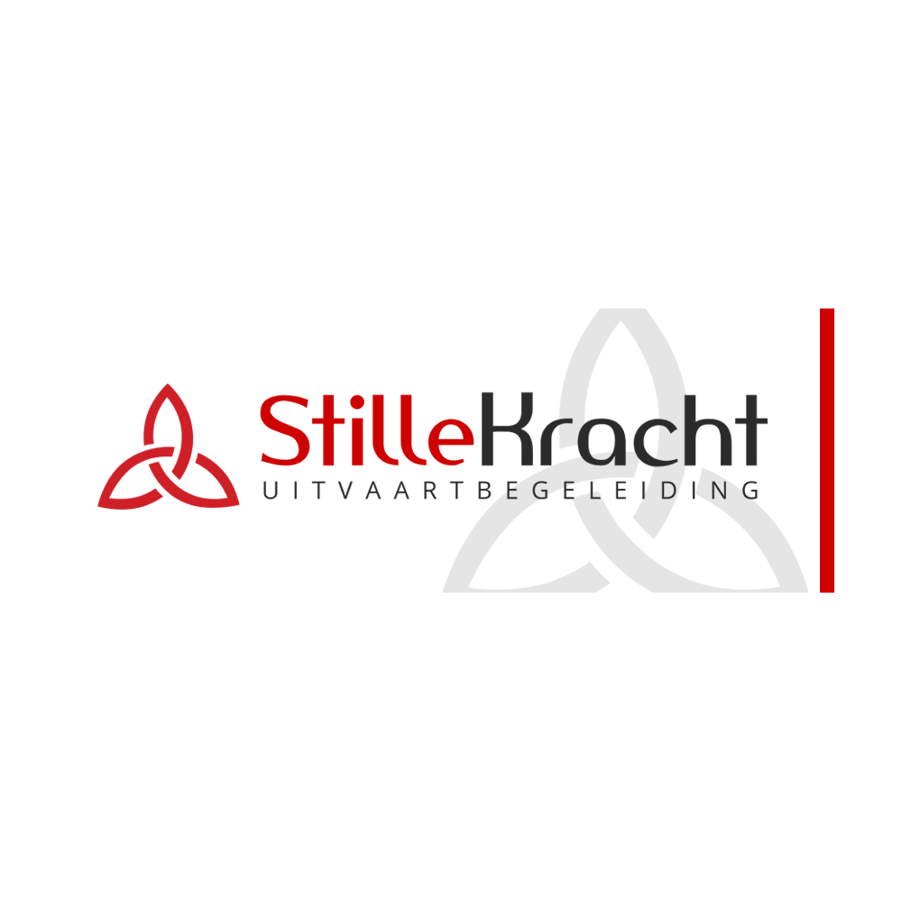 Logo Stille Kracht met triquetra in grijs2