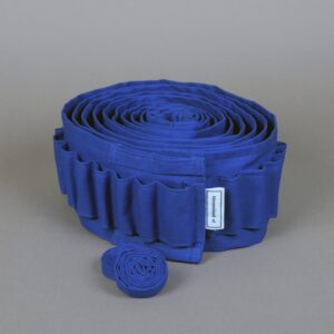 Kobaltblauwe Bloemenband voor om de uitvaartkist