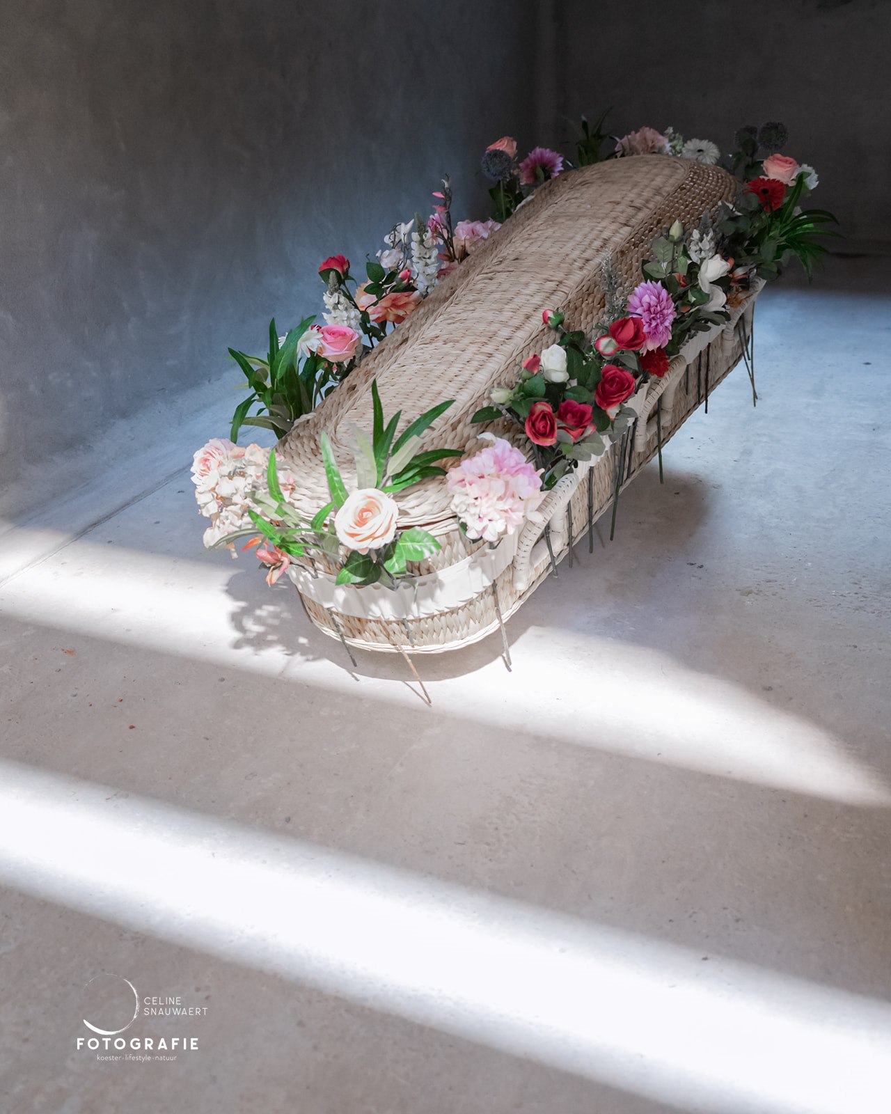 Bloemenband Special wit foto Celine Snauwaert fotografie