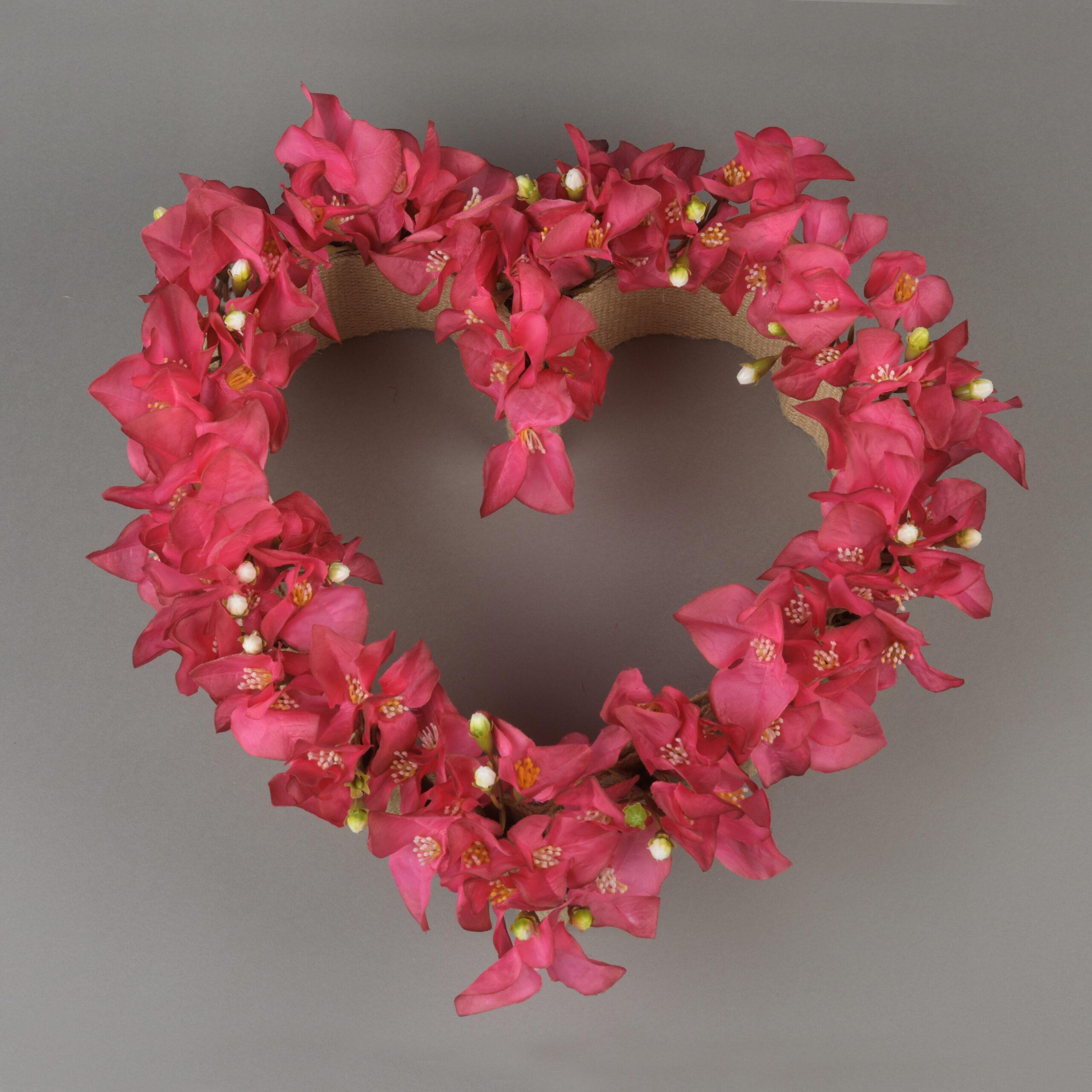 Bloemenband-Hart voor op de uitvaartkist - Afbeelding 3