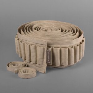 Herbruikbare Bloemenband met linnenlook textiel voor om de uitvaartkist