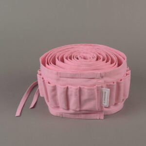 Roze Bloemenband voor om de uitvaartkist